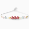 Pulsera Dulce Espera – Celebrando la Maternidad con Piedras Naturales