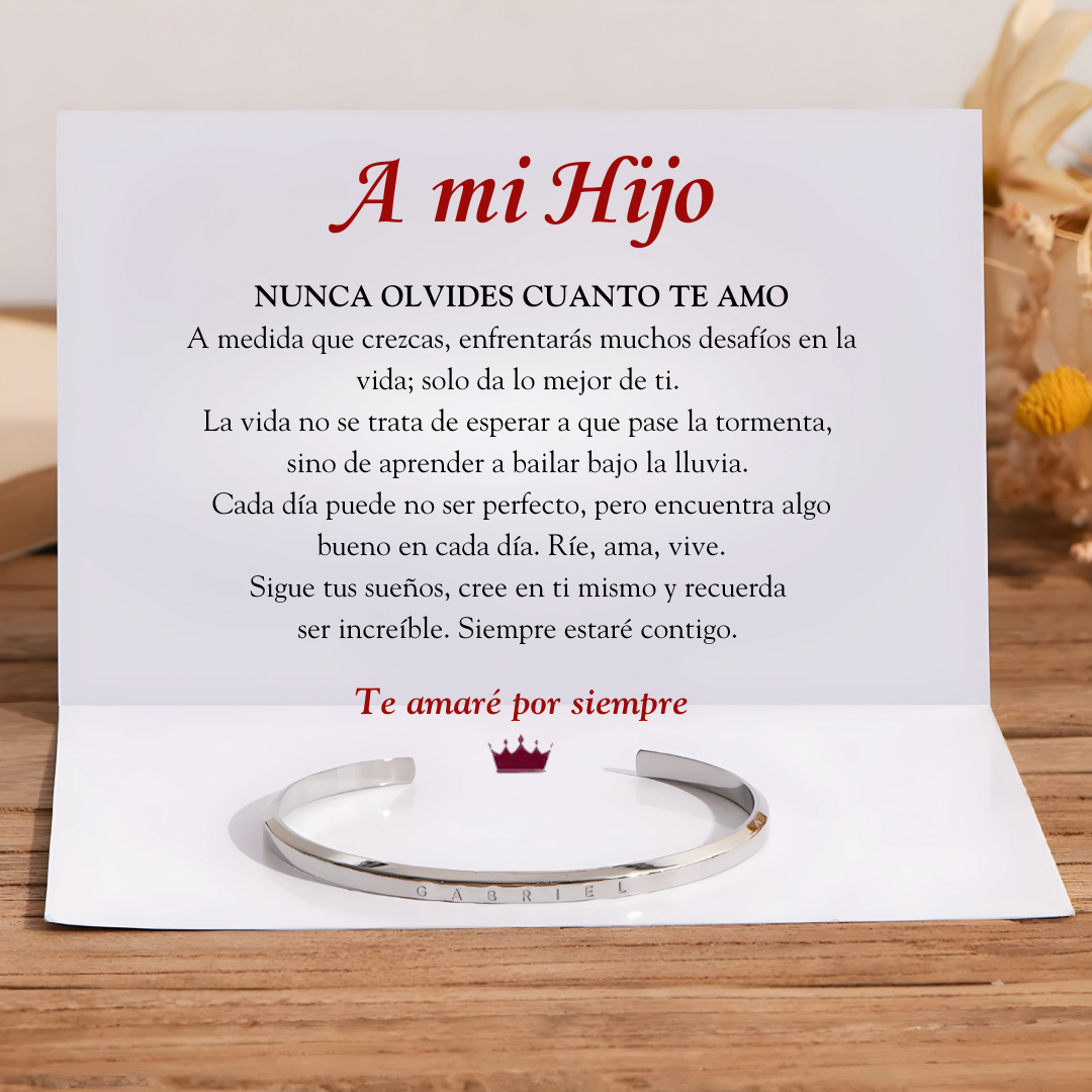 Pulsera Valiente – A Mi Hijo