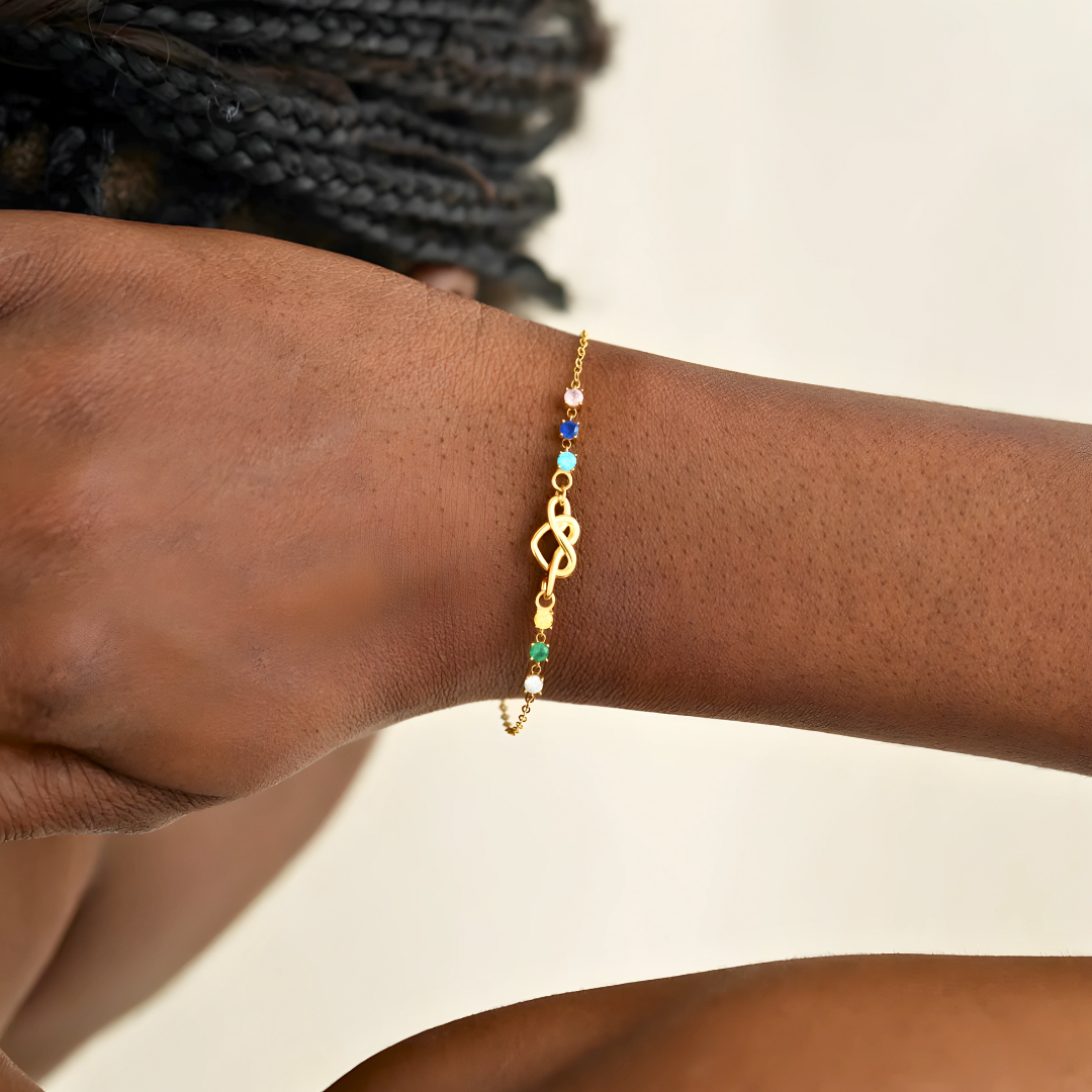 Pulsera Lazo Eterno – A Mi Madre