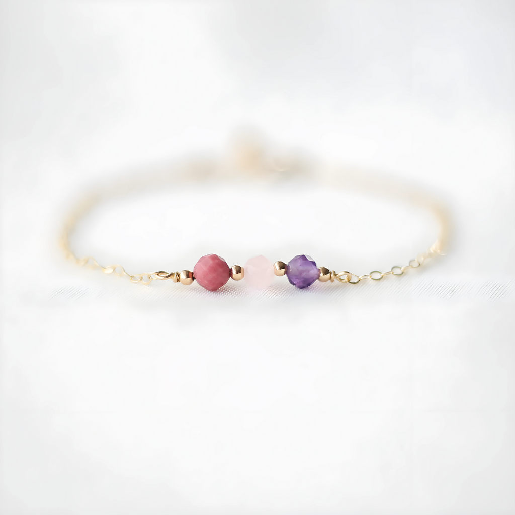 Pulsera Mamá Primeriza – Equilibrio y Amor con Piedras Naturales