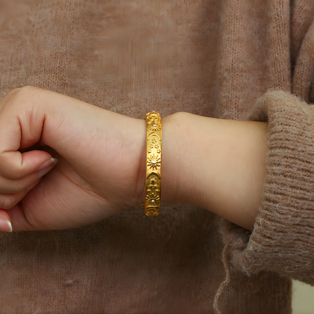 Pulsera Sol, Luna y Estrellas