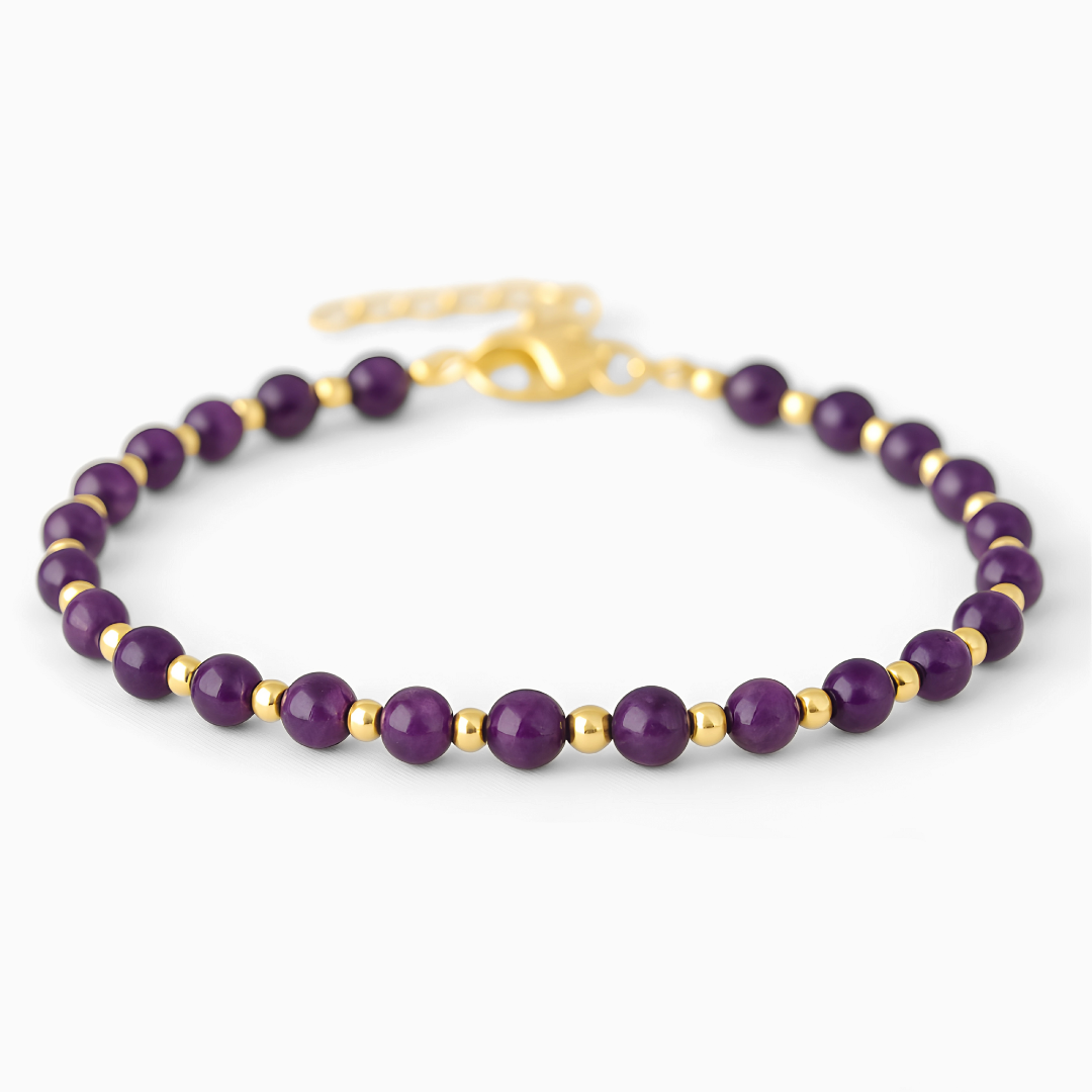 Pulsera Intuición Sagrada de Amatista Natural