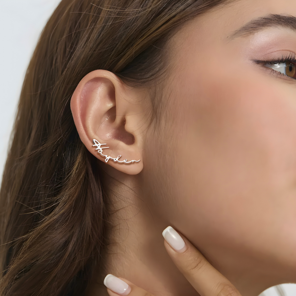 nan - Pendientes de Plata y Oro | Valentina Jewels - vista 4