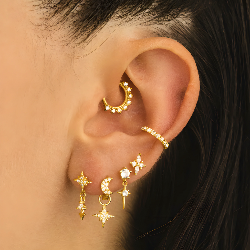 Pendientes Tique S925