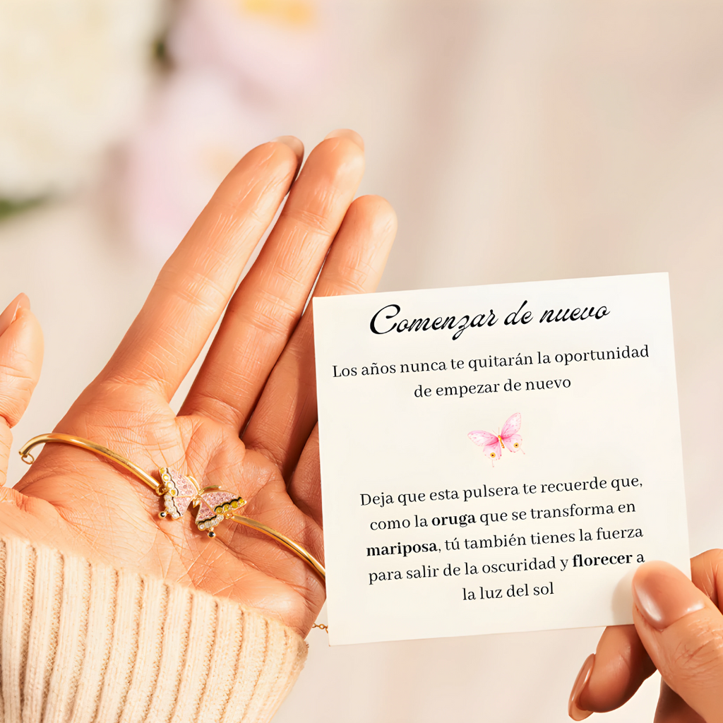 Pulsera Mariposa – Comenzar de nuevo