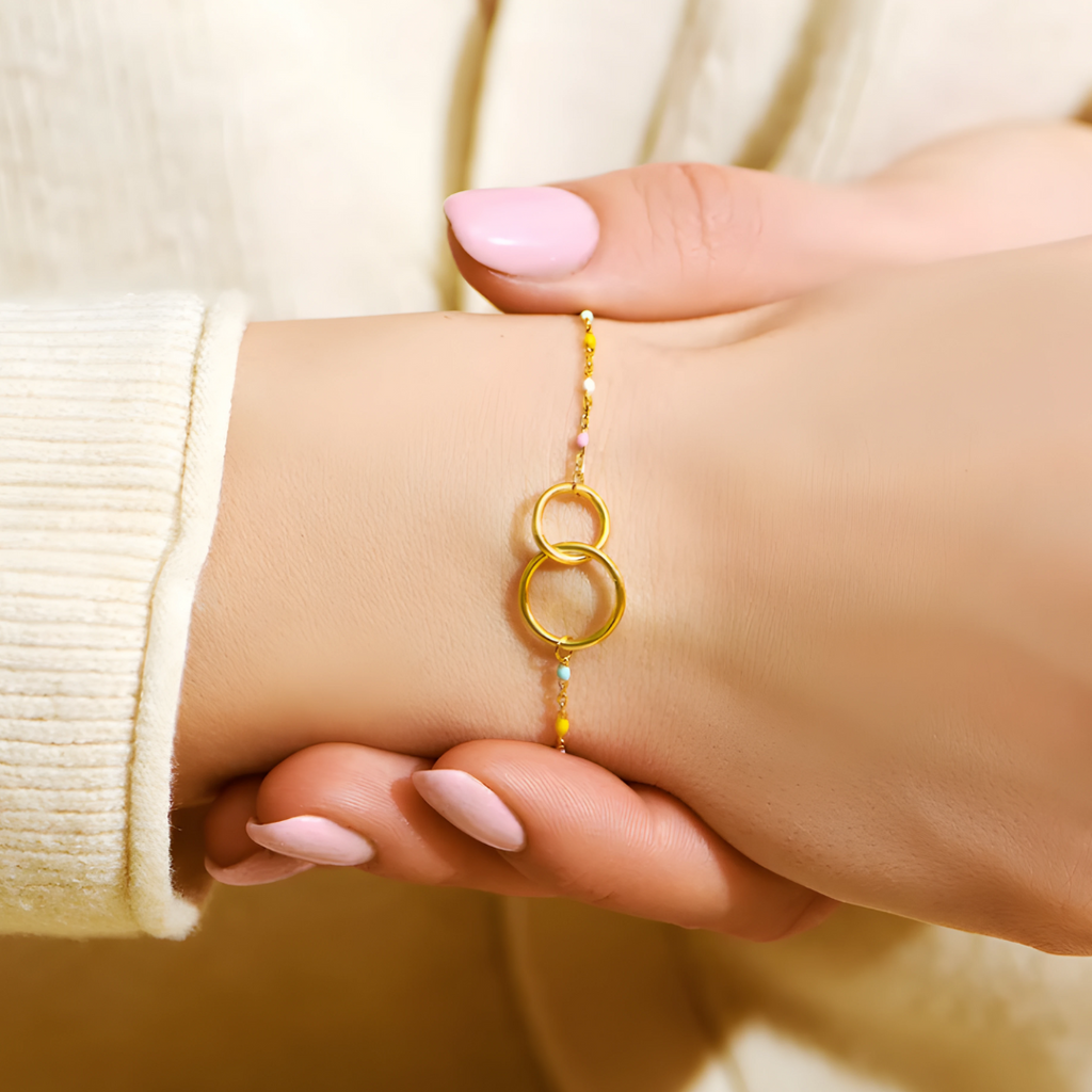 Pulsera Corazones Unidos – A mi Madre