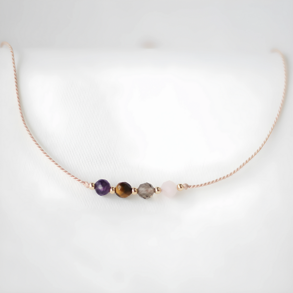 Pulsera Alivio de Ansiedad – Serenidad y Equilibrio con Piedras Naturales