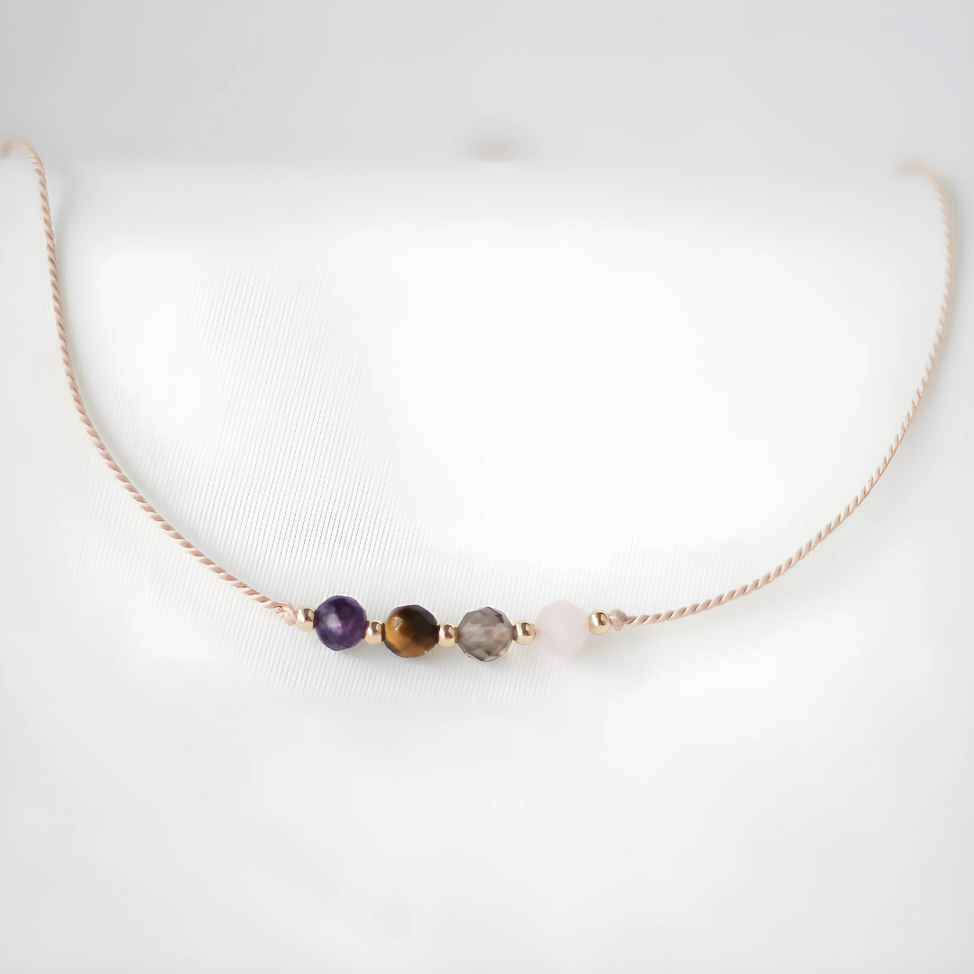 Pulsera Alivio de Ansiedad – Serenidad y Equilibrio con Piedras Naturales