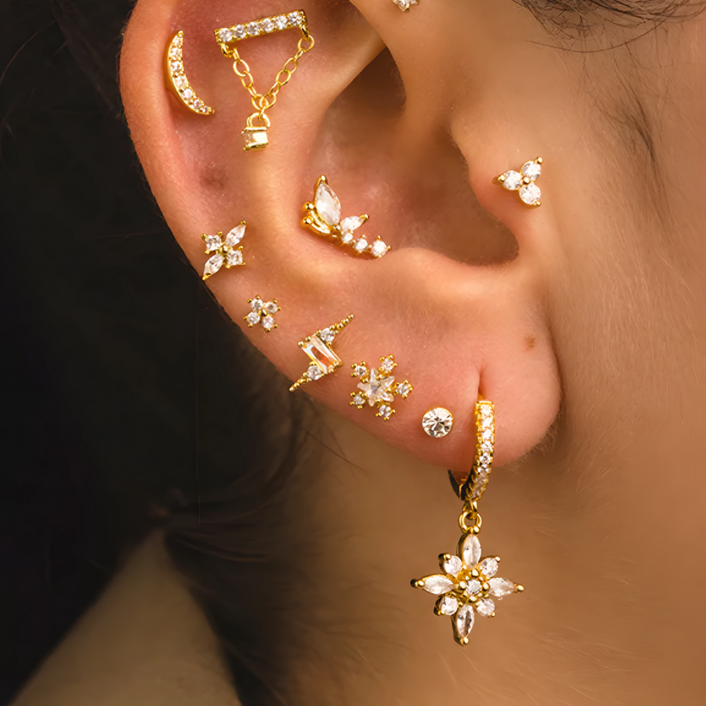 Aretes Deméter S925