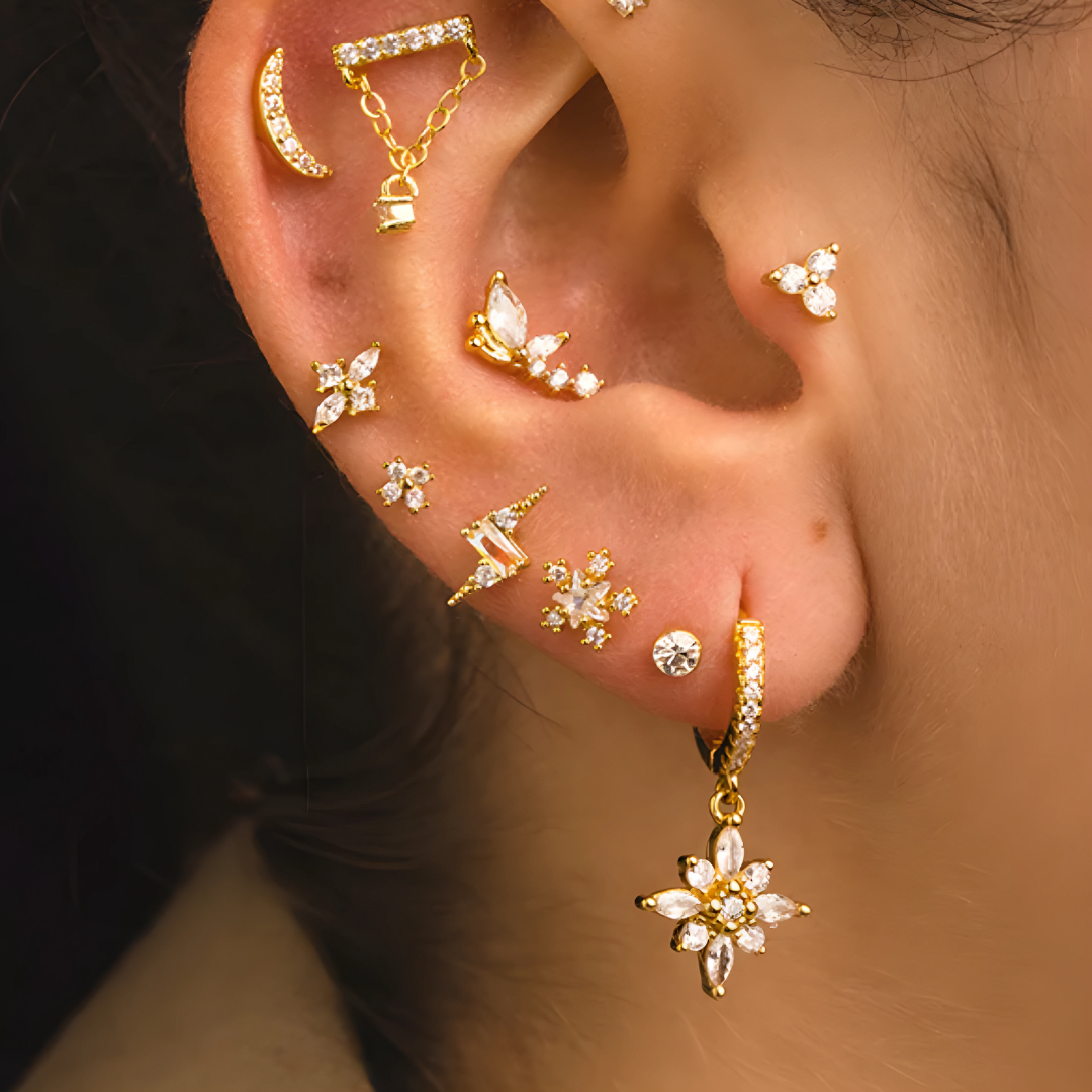 Aretes Deméter S925