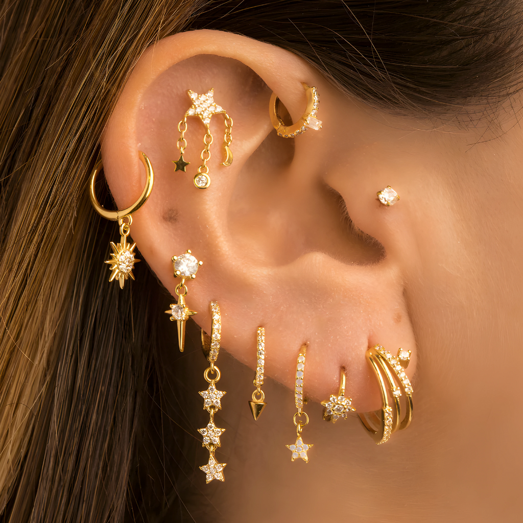 Pendientes Tique S925