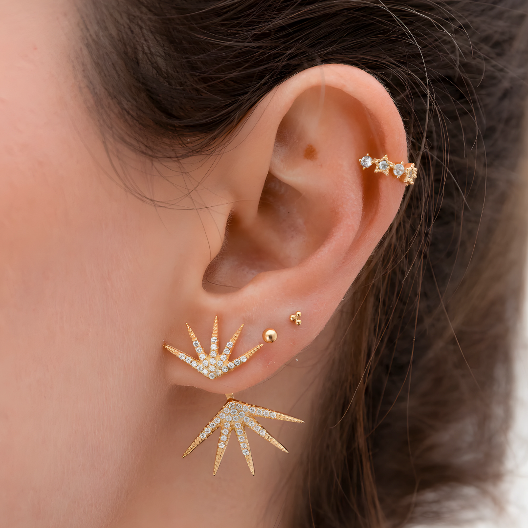 Pendientes Mini Cibeles S925