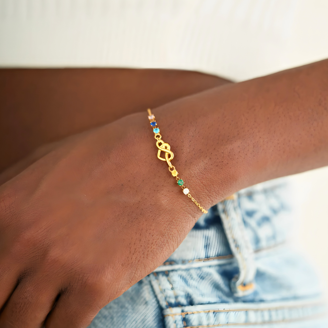 Pulsera Lazo Eterno – A Mi Madre