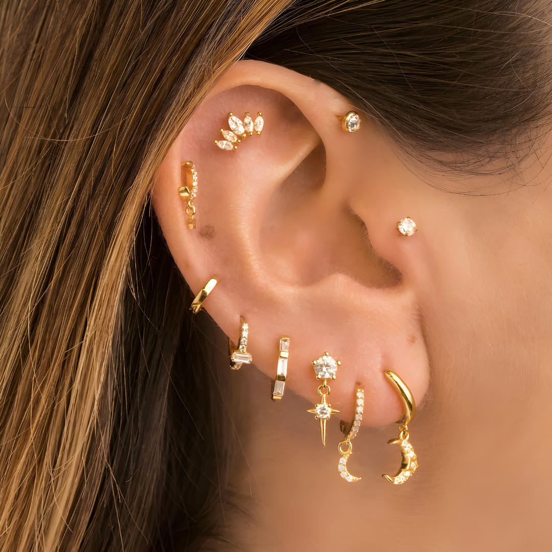 Pendientes Tique S925