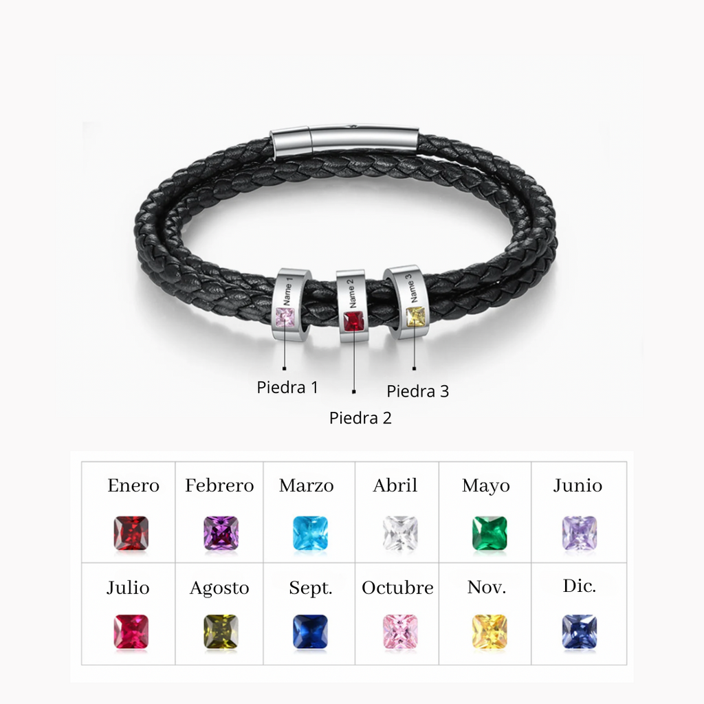 Pulsera Piedras de Vida – A Mi Hijo