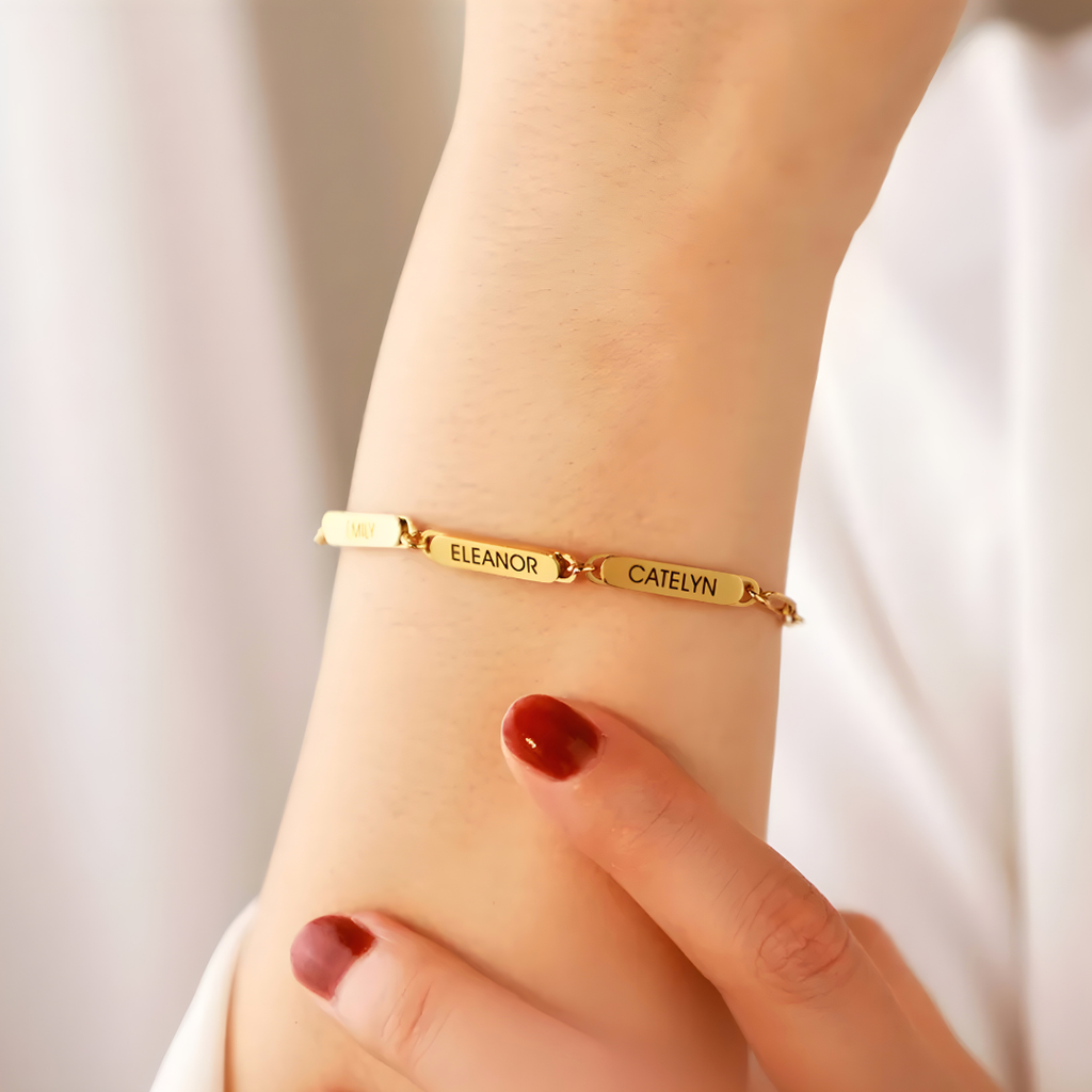 Pulsera Triple Grabado