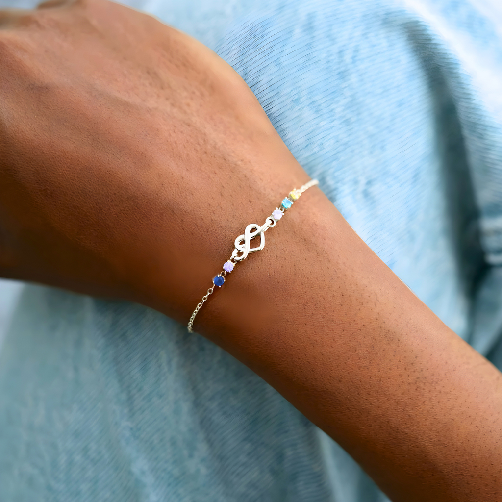 Pulsera Lazo Eterno – A Mi Madre