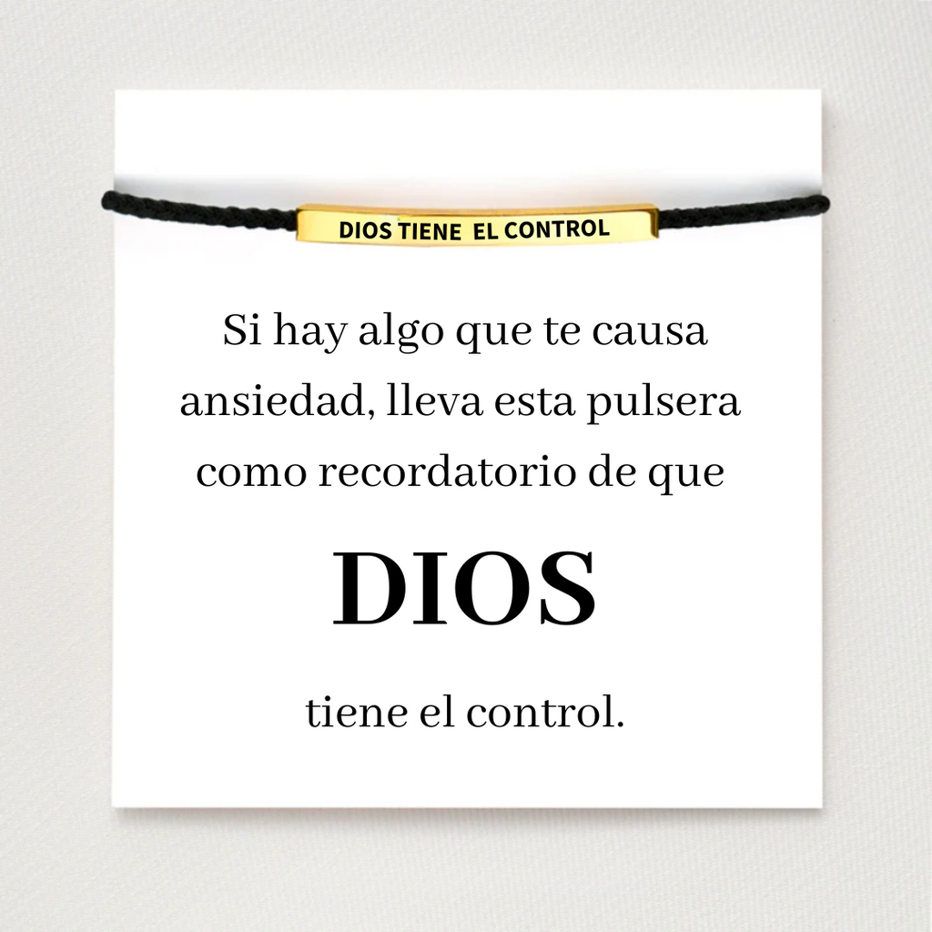 Pulsera Protectora – Dios tiene el Control