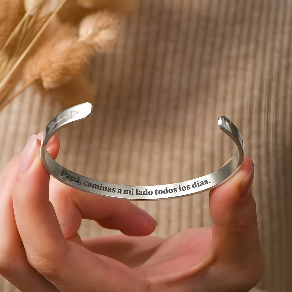 Pulsera Papá – Siempre a Mi Lado