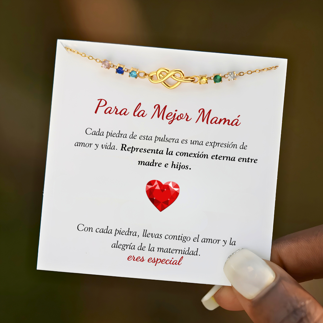 Pulsera Lazo Eterno – A Mi Madre