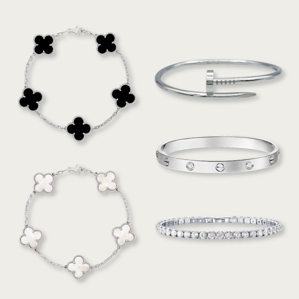 Pack Diamante – 5 o 6 Pulseras