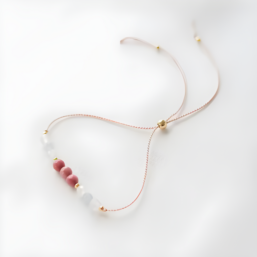 Pulsera de Piedras Naturales – Amor Propio y Energía Positiva