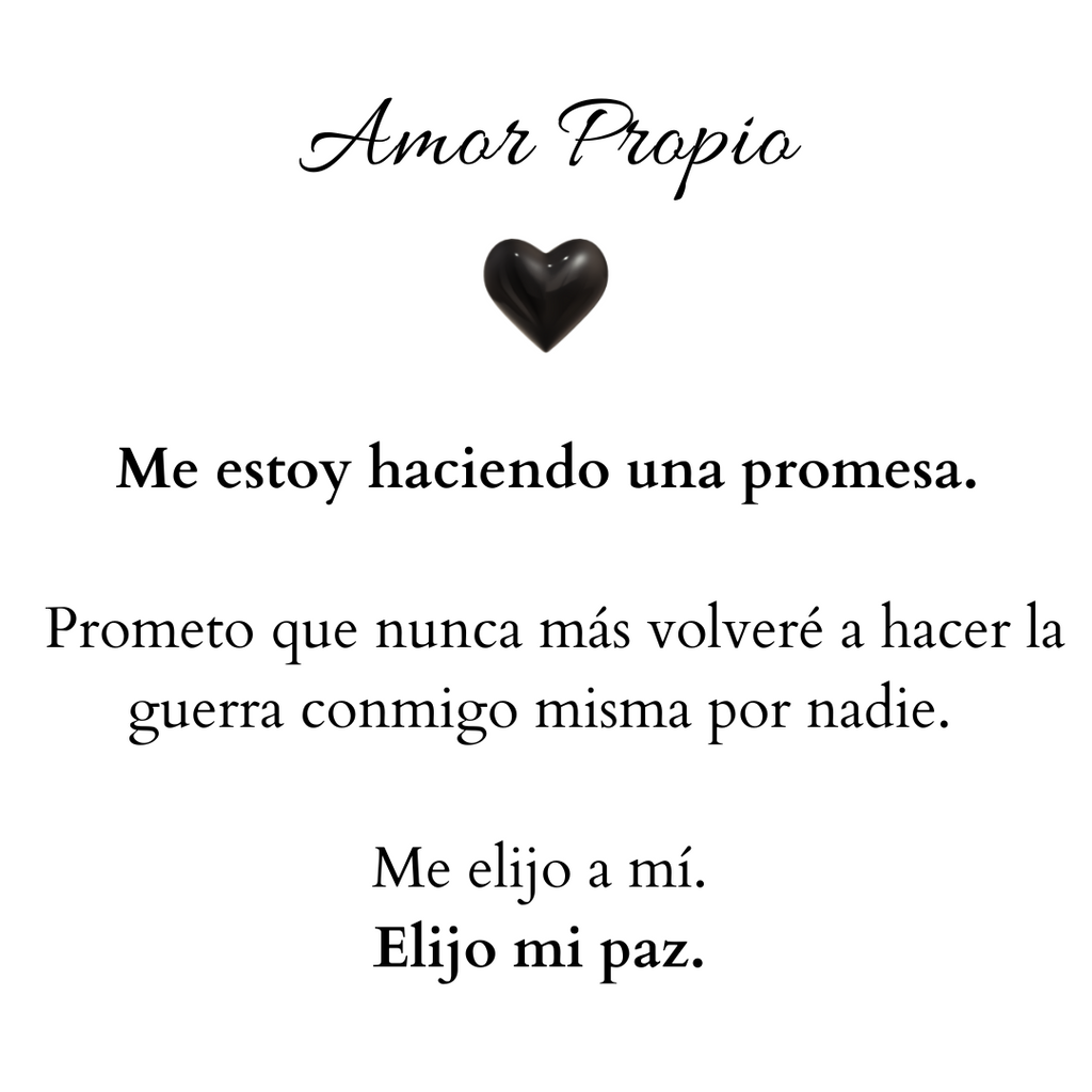 Anillo Amor Propio – Elijo mi paz