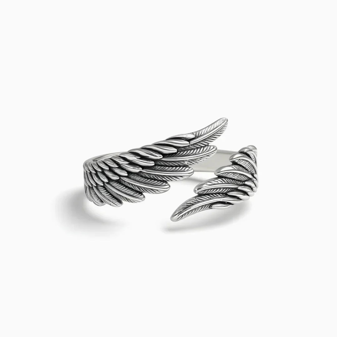 Anillo Alas de Ángel – Personalizable con Nombre