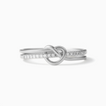 Anillo Nudo de corazón