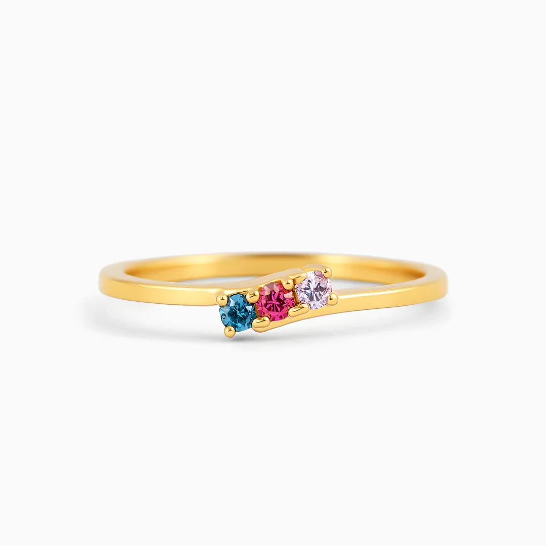 Anillo Amor Eterno de Mamá - Anillos de Plata y Oro | Valentina Jewels