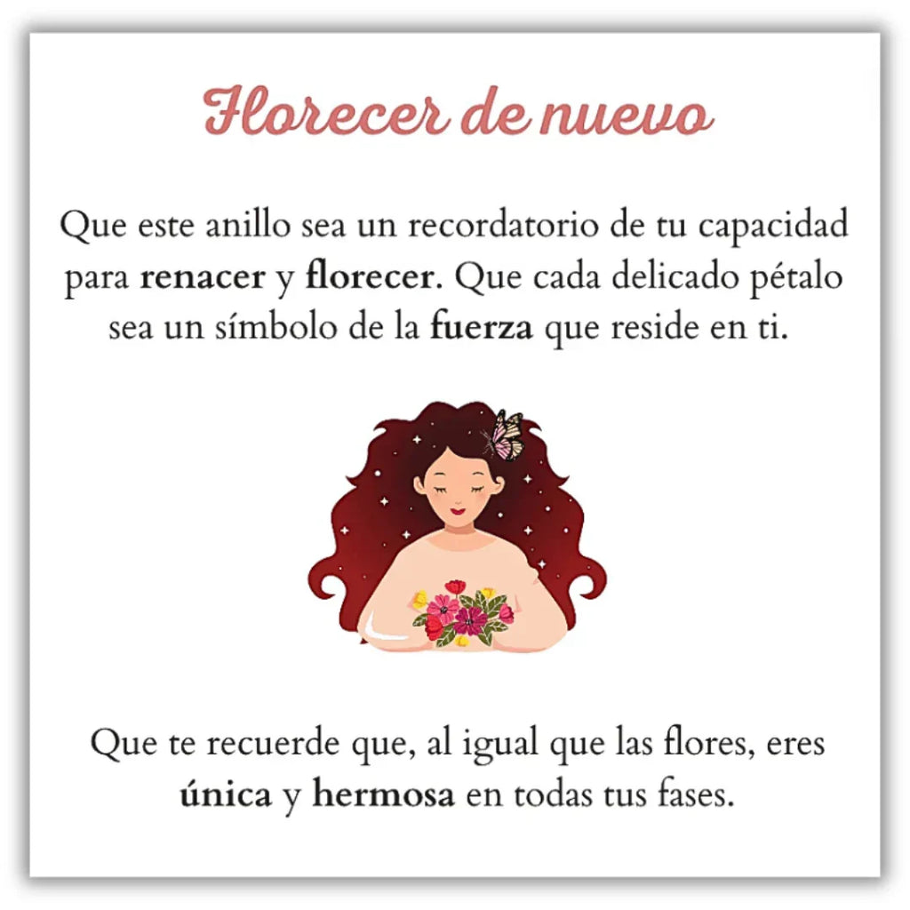 Anillo Primavera – Amor Propio