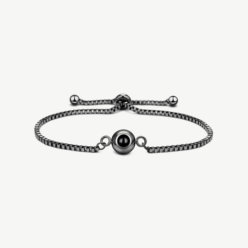 Pulsera Ajustable con Foto Oculta