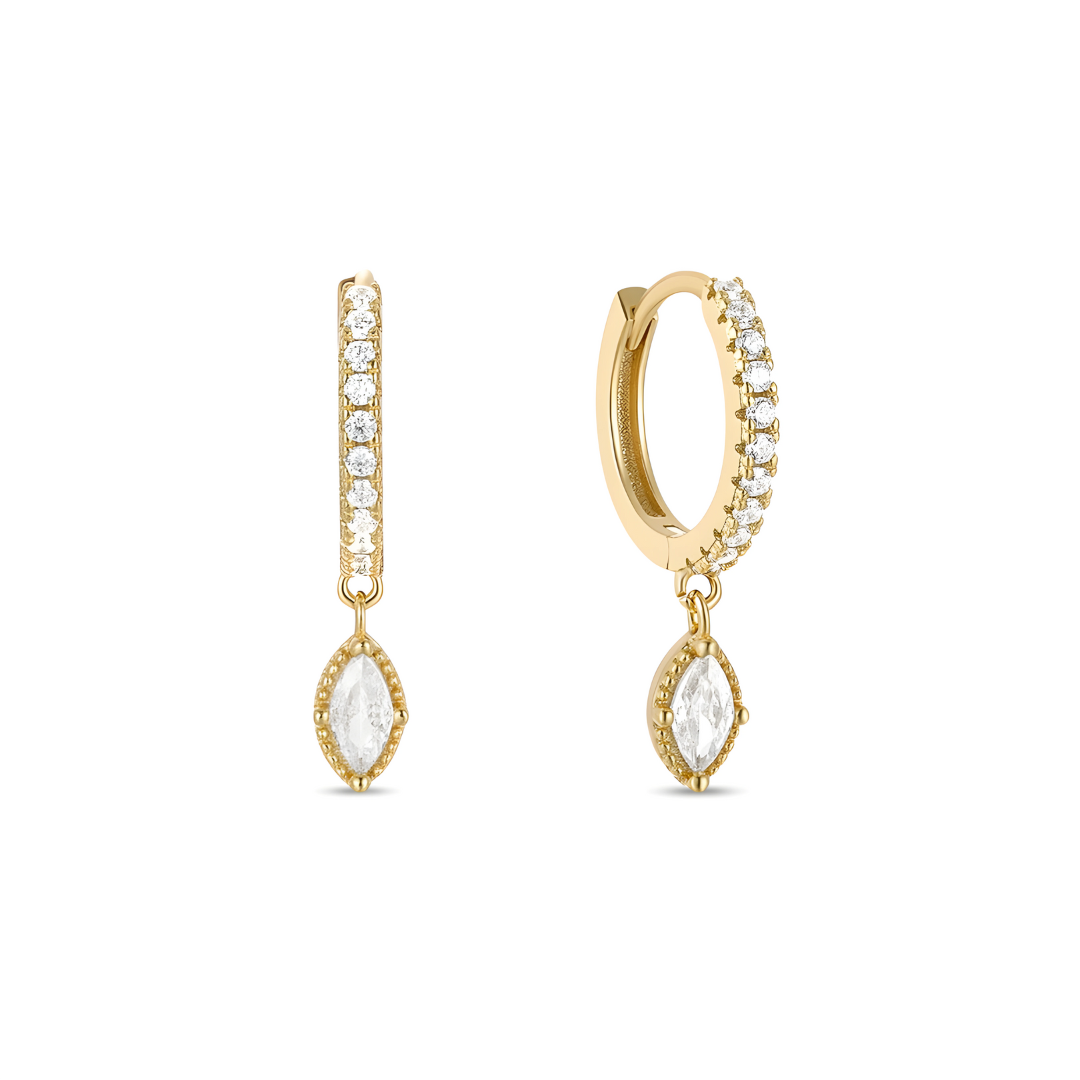 Aretes Drop Luxury S925