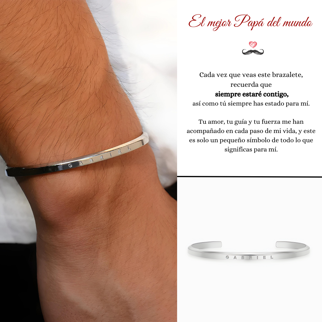 Pulsera Grabado en mi Corazón
