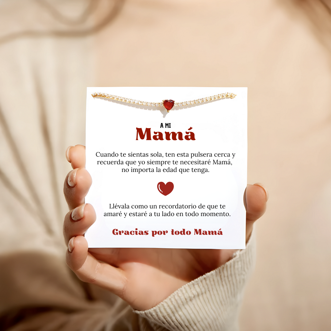 Pulsera de Promesa Eterna – A mi Madre