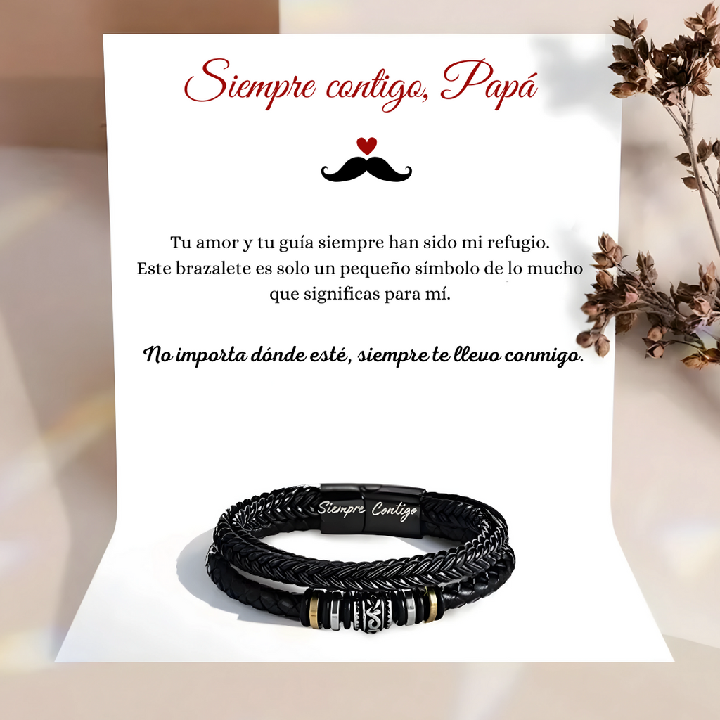 Pulsera Siempre Contigo – Papá