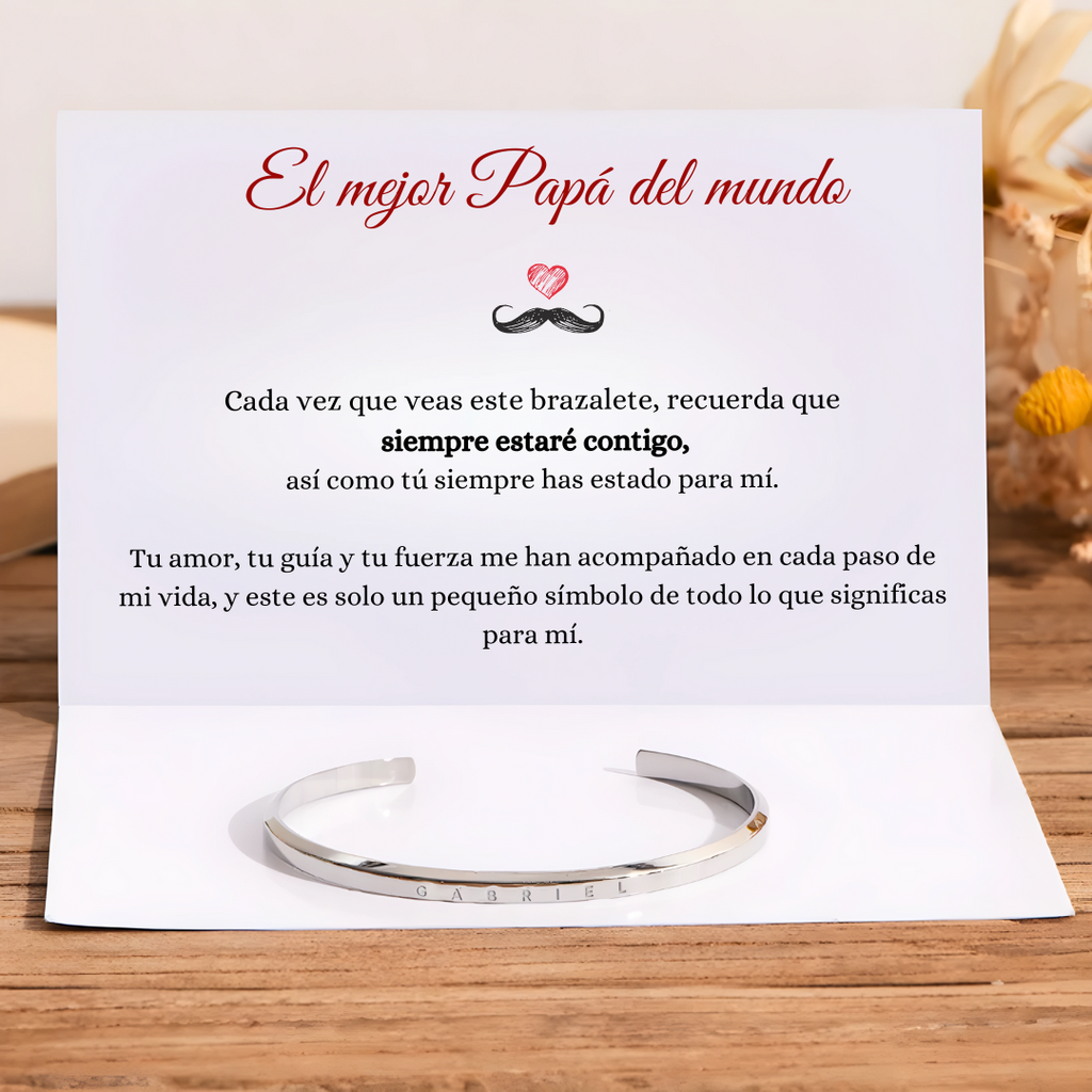 Pulsera Grabado en mi Corazón