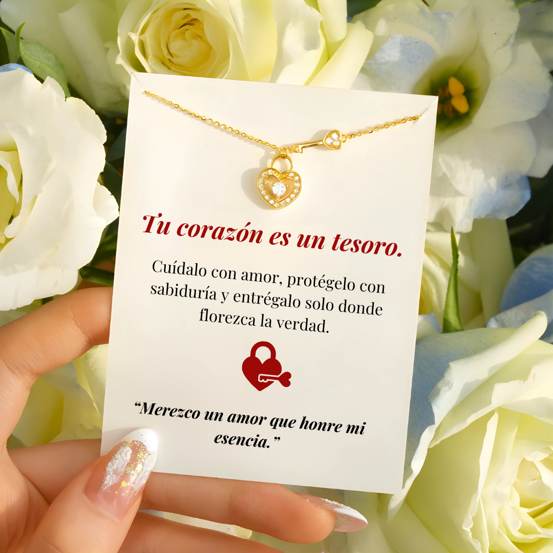 Collar Llave de Mi Corazón