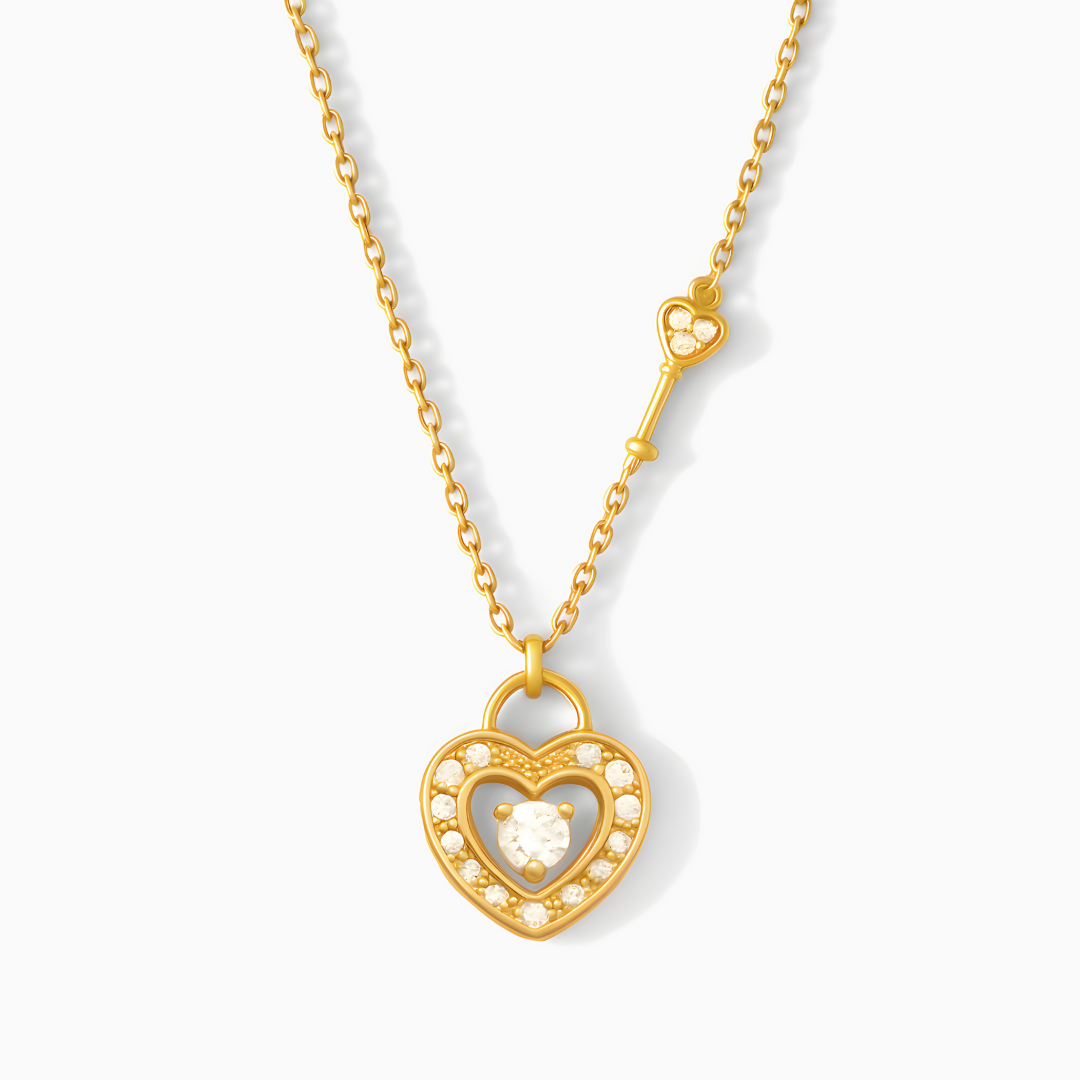Collar Llave de Mi Corazón