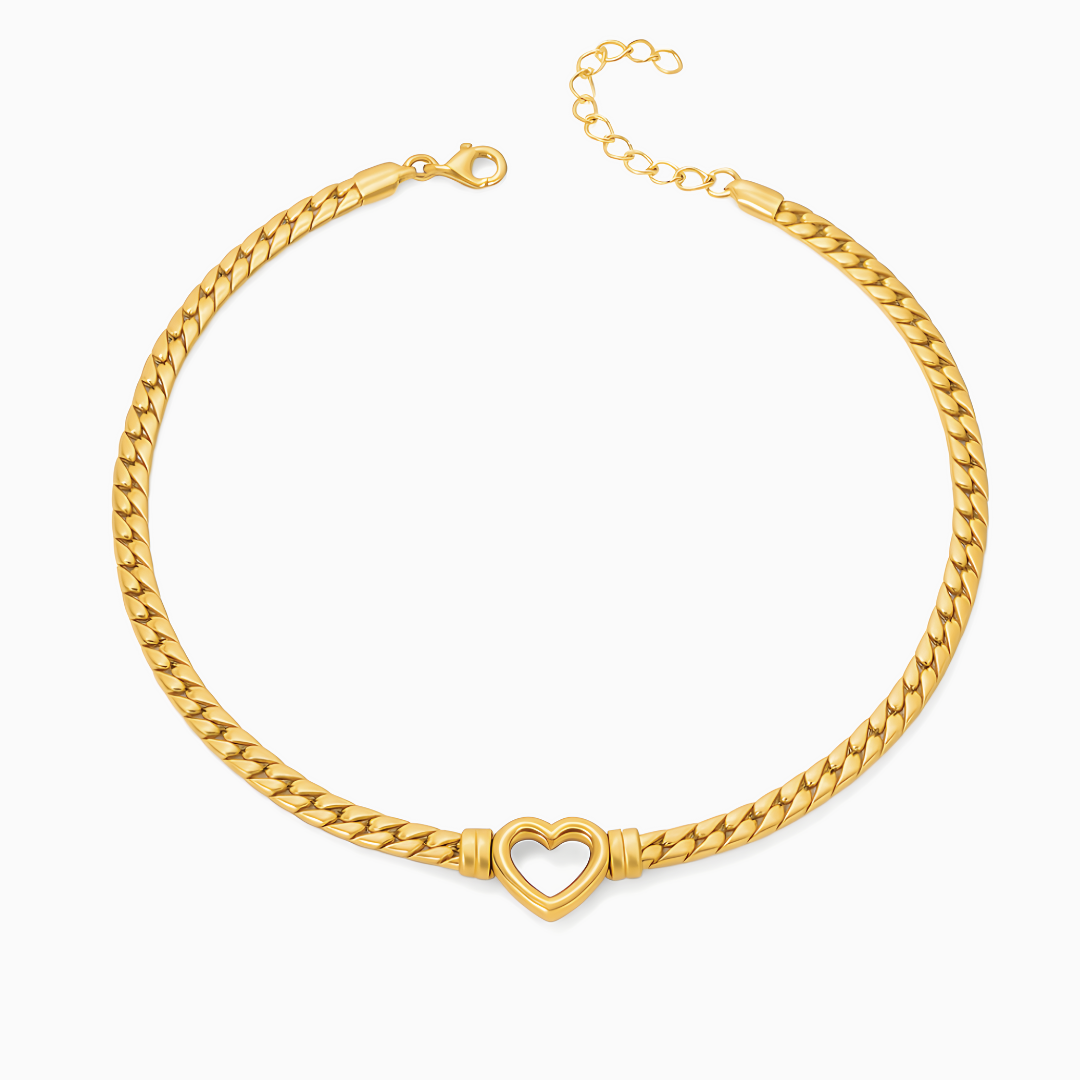 Collar Choker de Corazón