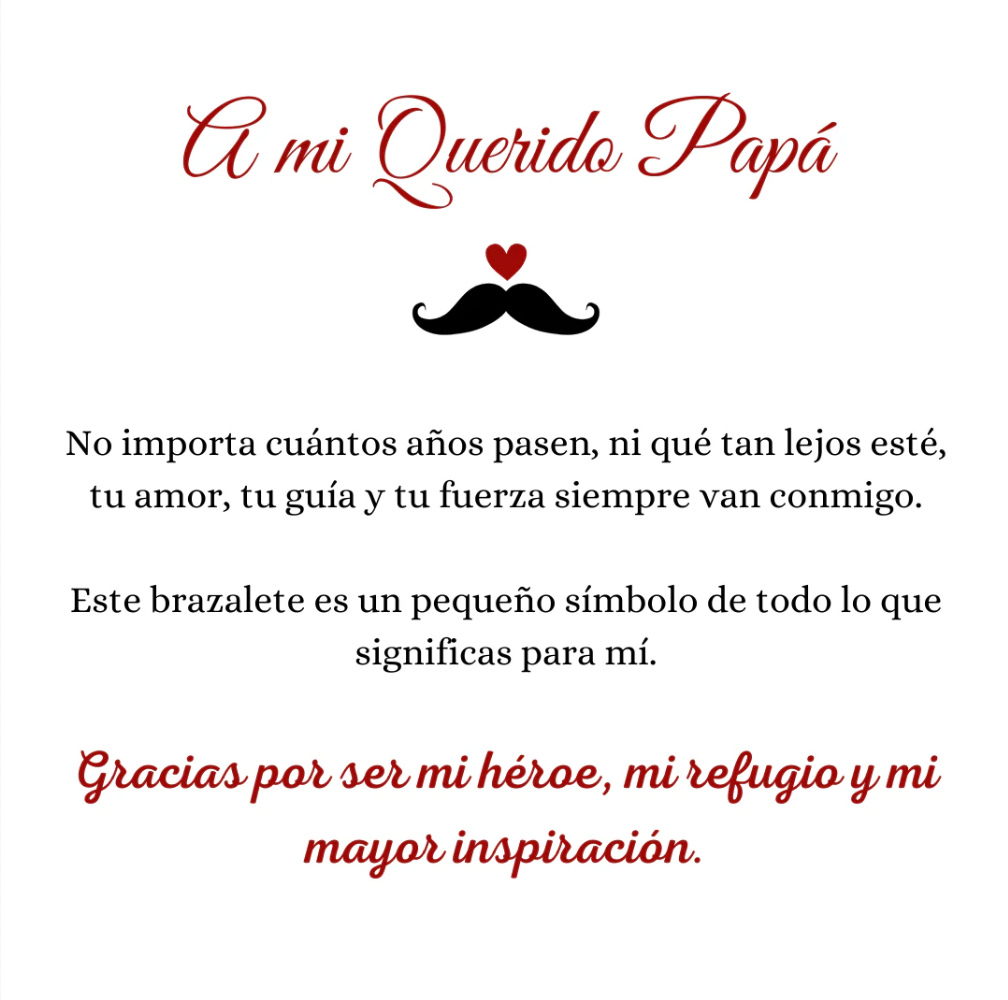 Pulsera Nudo Infinito – Papá