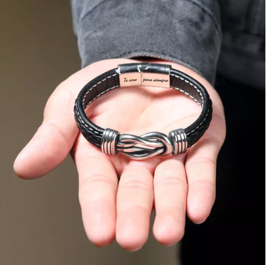 Pulsera Nudo Eterno – Para Mi Hombre