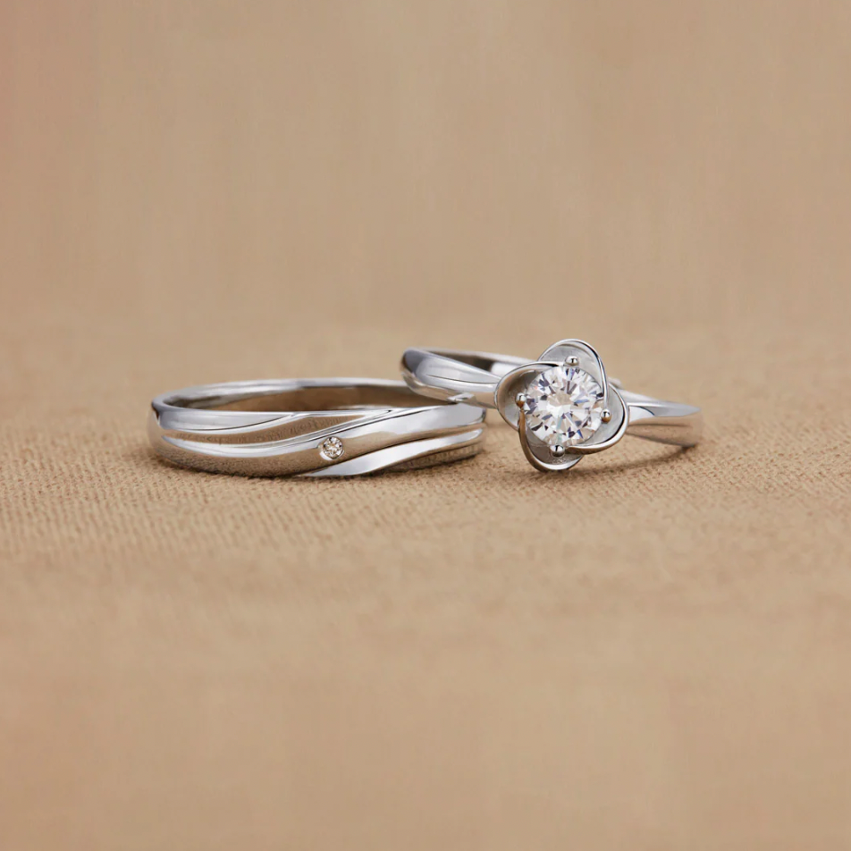 Set de dos Anillos de Amor