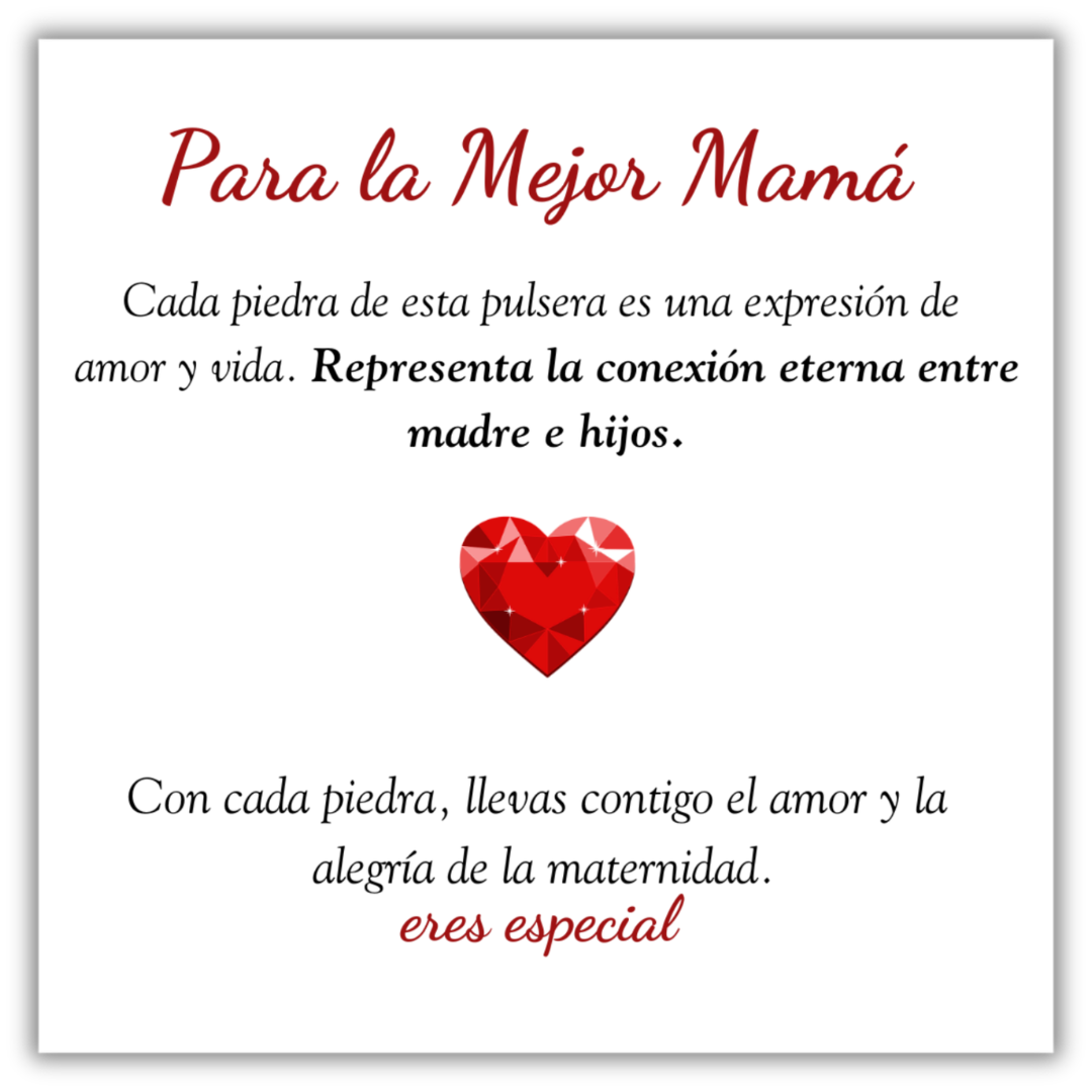 Pulsera Lazo Eterno – A Mi Madre
