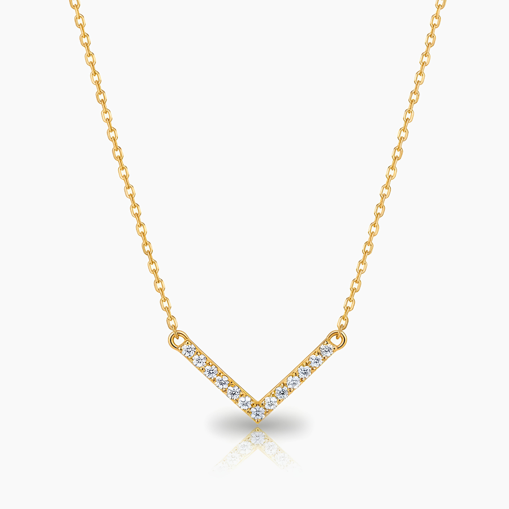 Collar V Diamond Shine