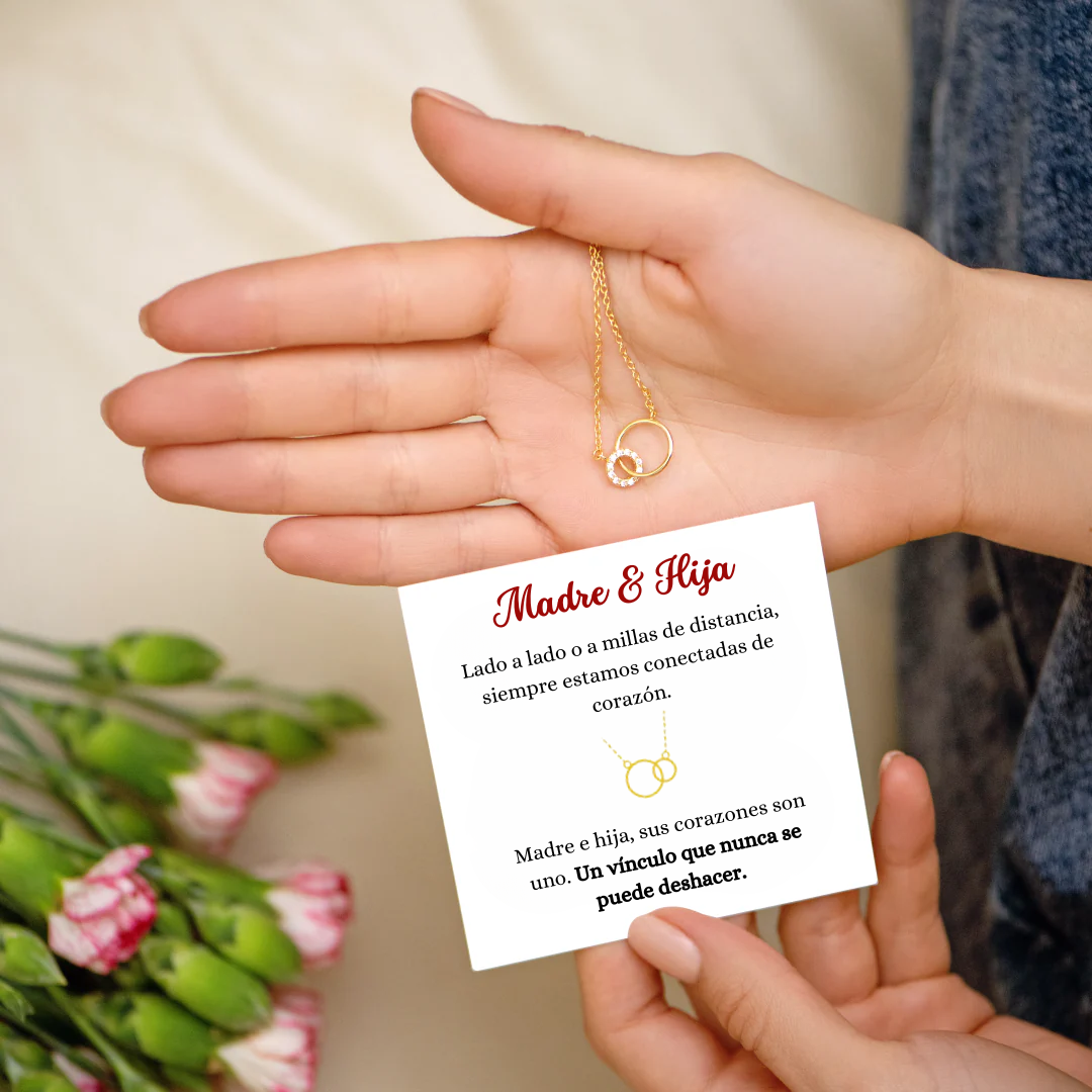 Collar Corazones Unidos – Madre & Hija