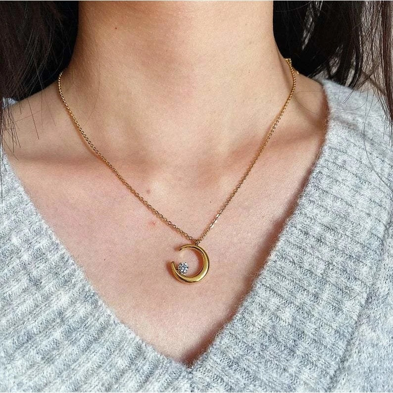 Collar Luna & Estrella