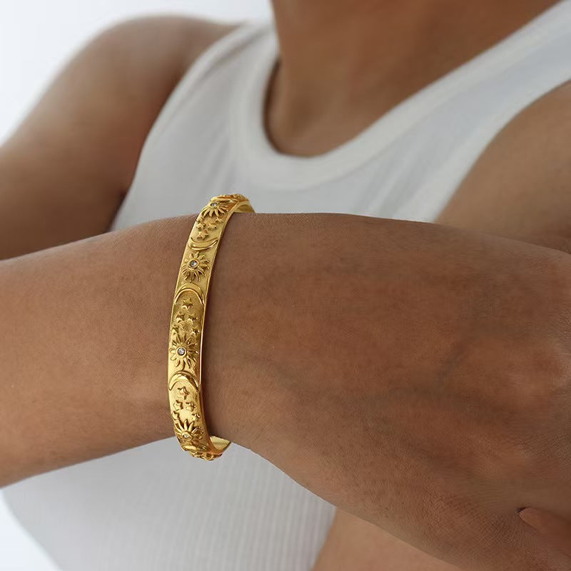 Pulsera Sol, Luna y Estrellas