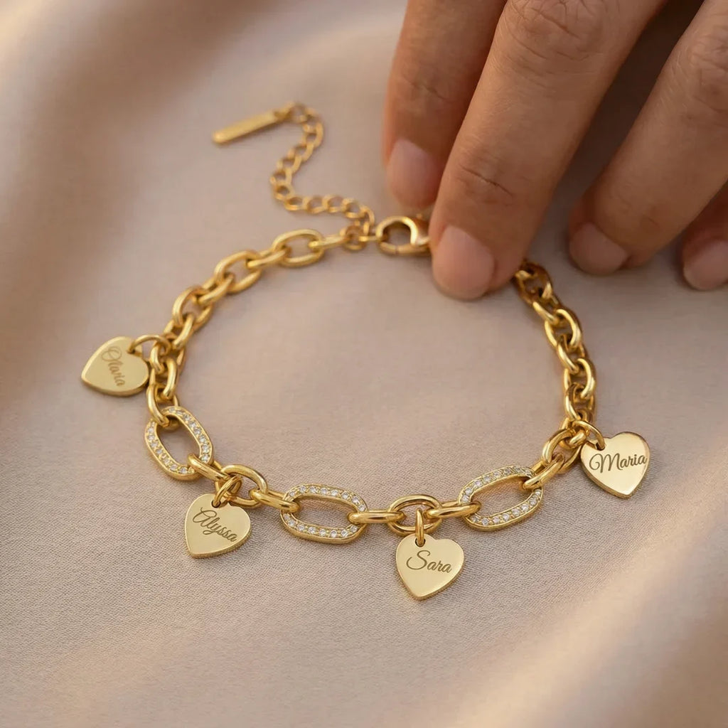 Pulsera Momentos Eternos con Nombres