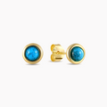Pendientes Agua Marina